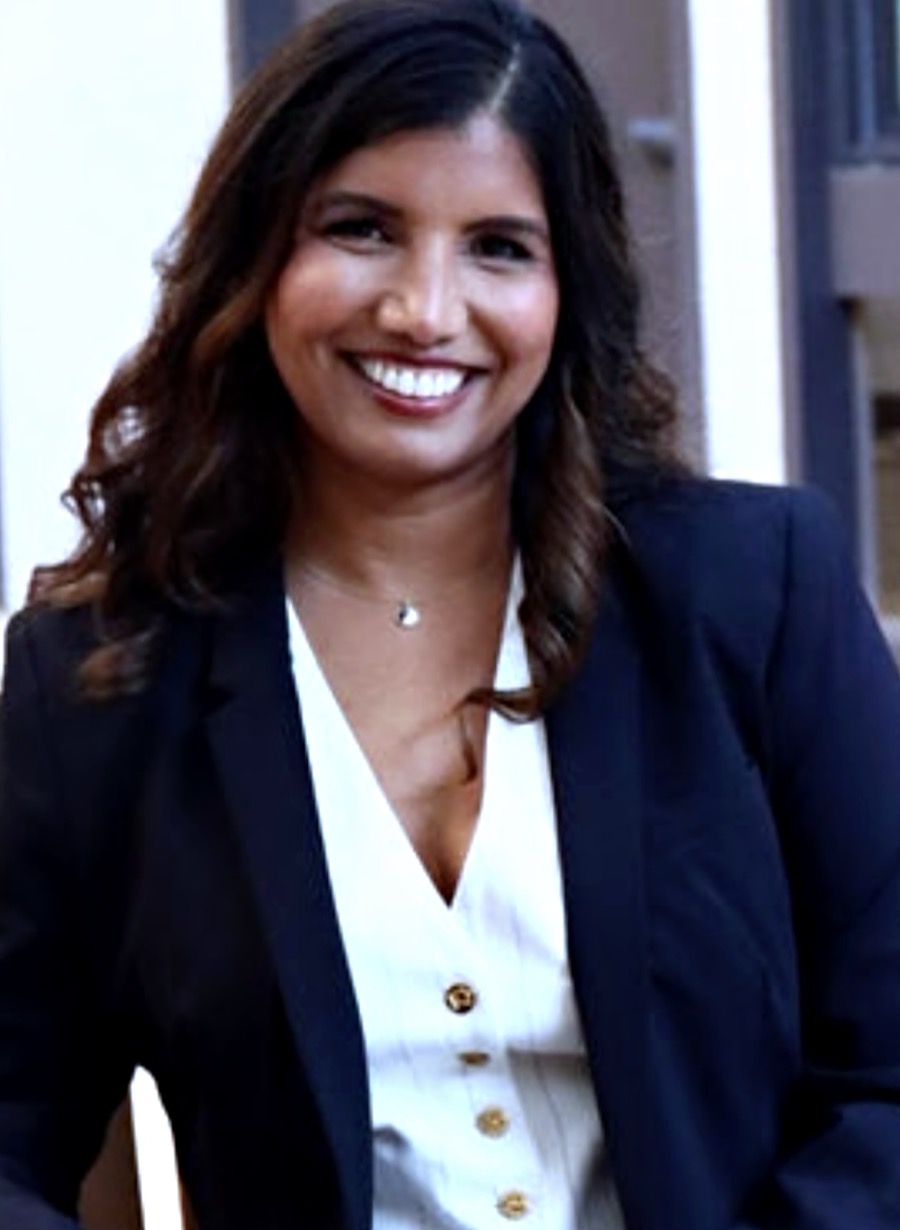 Portrait of Meenakshi &ldquo;Meg&rdquo; Rajan, M.D., plastic surgeon at CICRS in Bakersfield, California.
